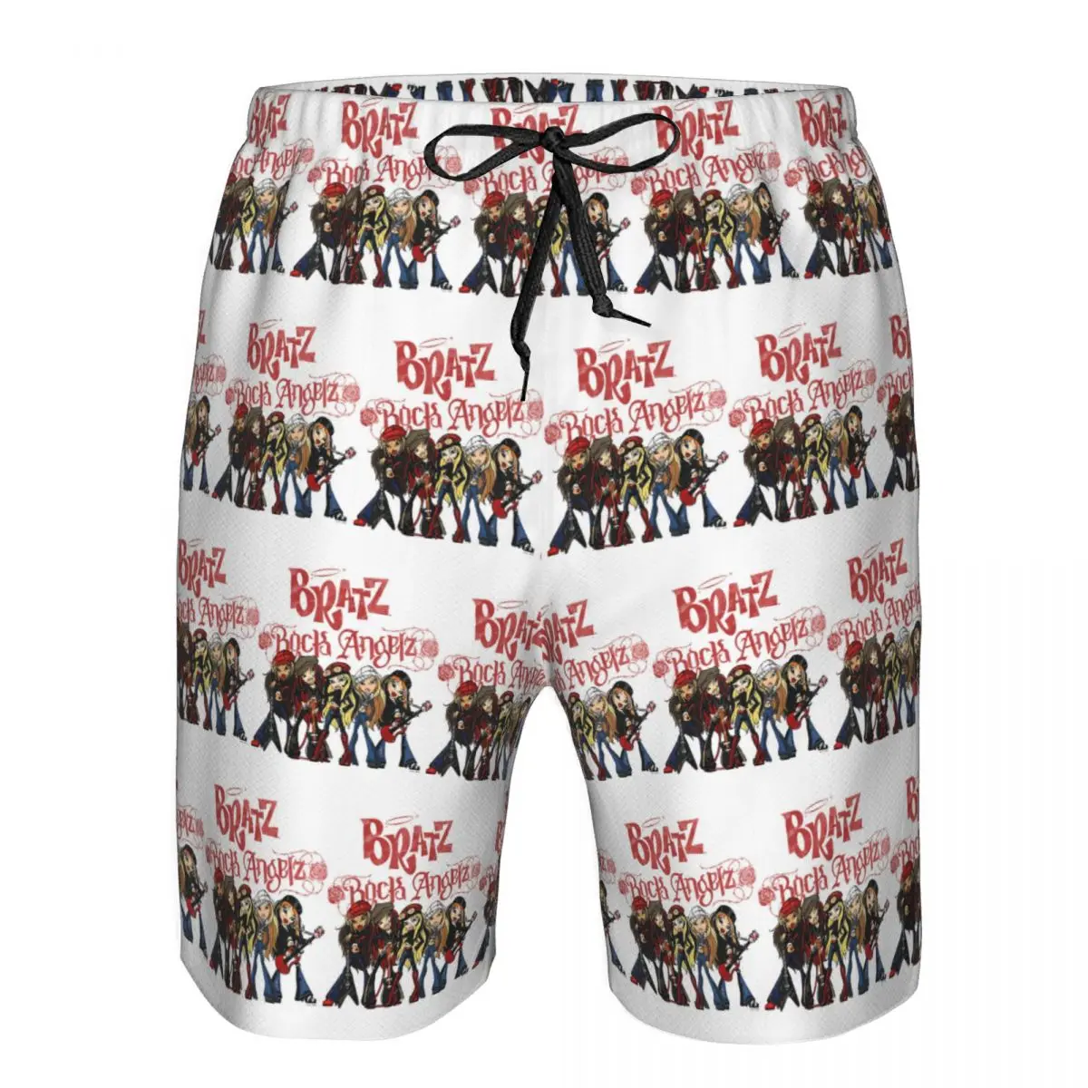 

Bratz Rock Angelz Group Shot Trunks Beach Board Shorts Casual Quick Dry Swimming Summer Men Pants
