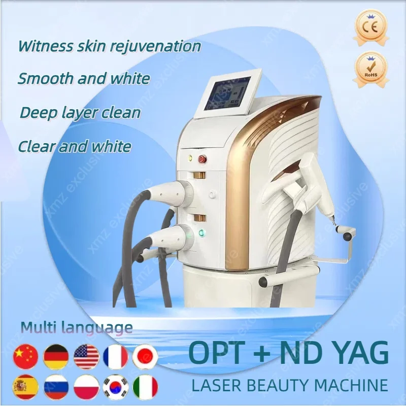 2-in-1 OPT M22 Beauty Laser Hair Removal and Whitening Skin Younger Device 2024 New Edition