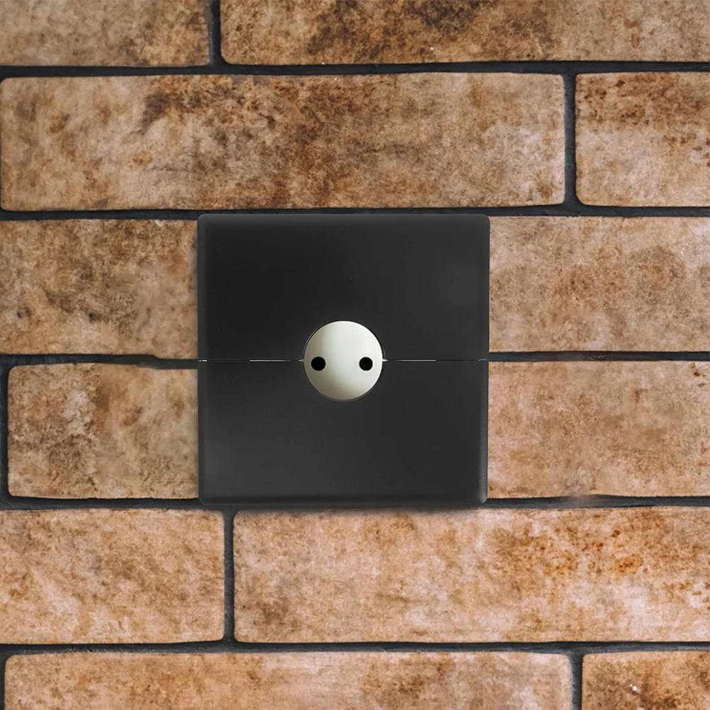 

4pcs Removable Adhesive Outlet Cover Plate Cable Management Wall Panel For Cables Solid Wall Hole Organizer Waterproof