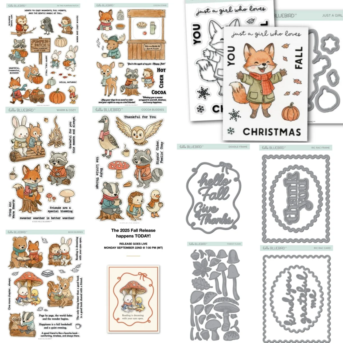 

Christmas New Card Frame Metal Cutting Dies Pumpkin Cocoa Book Stamps for DIY Making Card Scrapbook Paper Album Craft Supplies