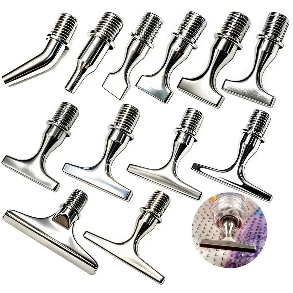 Embroidery Diamond Painting Threaded Pen Heads Art Pens Cross Stitch Accessories Diamond Painting Pen Tips DIY Craft Replaceable