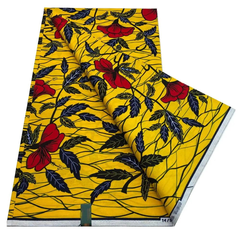 

Veritable Dutch Super-W Guaranteed Super Real Wax Print Fabric Hollandais Pagne Africa Dress 100% Cotton Wax Pagne Tissu VL14698