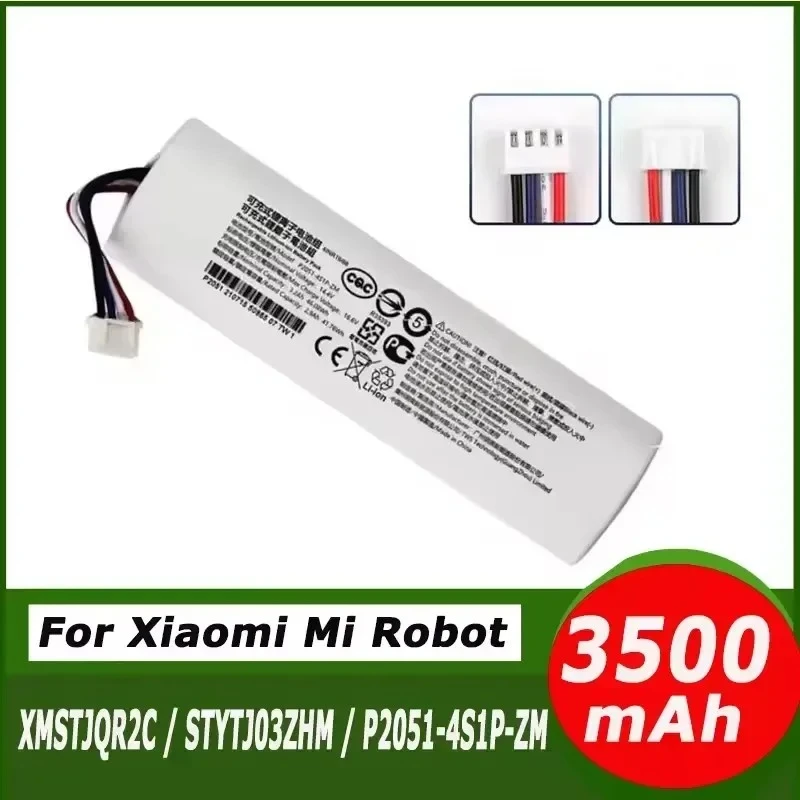 

P2051-4S1P-ZM14.4V 6800mAh for STYTJ03ZHM Sweeping Mopping Robot Vacuum Cleaner 2C,Durable Performance with Stable Energy Output