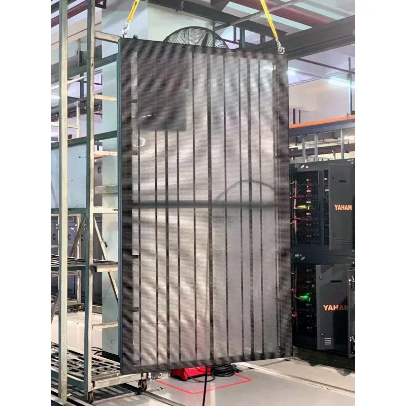 1000x3000mm Transparent LED Display Screen Commercial Indoor Video Wall SDK for Retail Store Shopping Exhibition Hall Education
