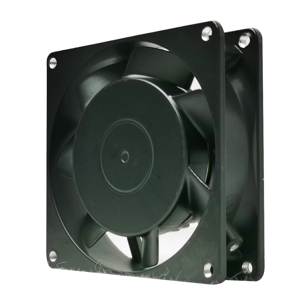 KA9225HA2BMT 92x92x25mm AC220V Kipas Pendingin Aliran Aksial Tipe Insert untuk Kabinet, Chassis, Kotak Distribusi, Kipas Pembuang Panas
