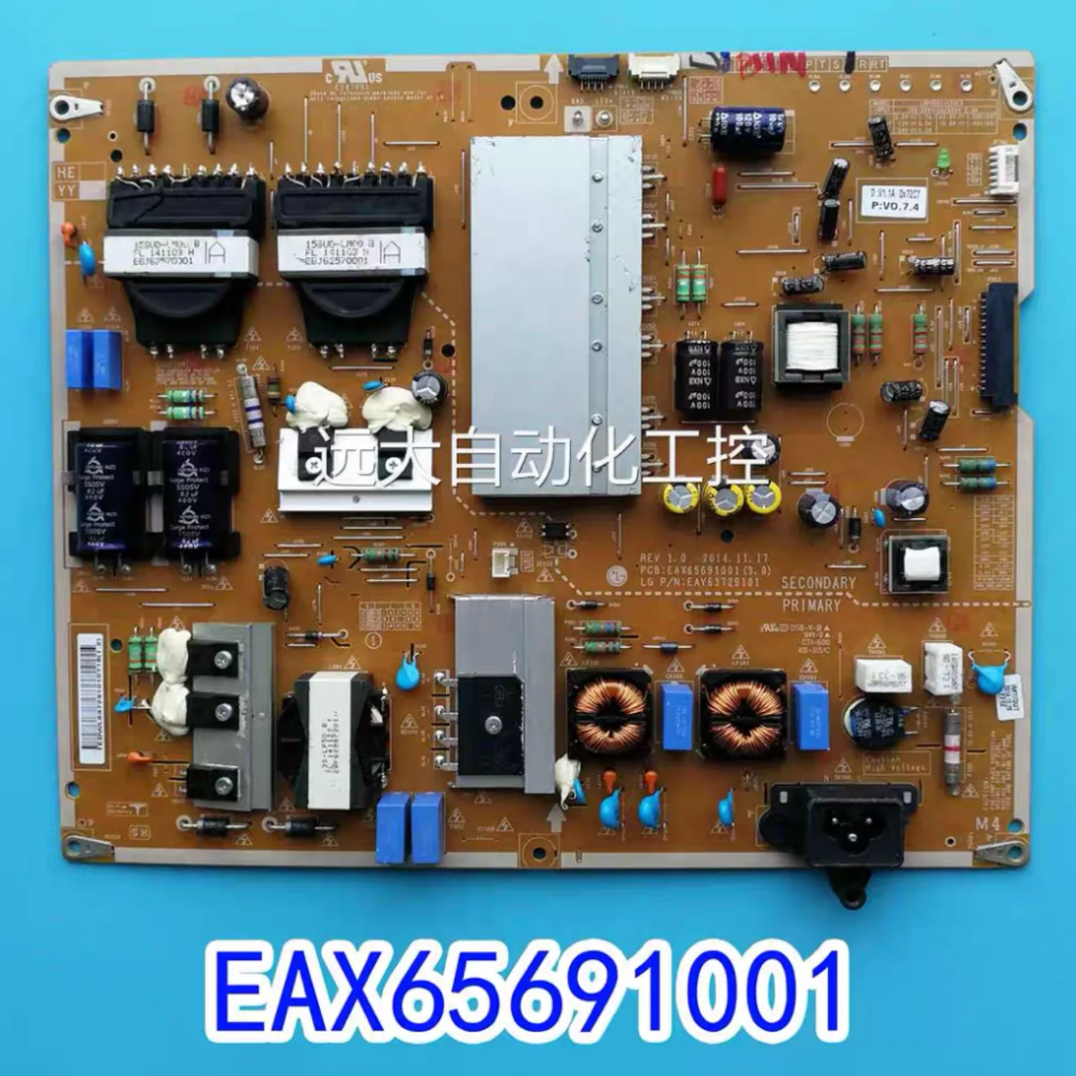 

Для LG 55UF840 0 плата питания EAX65691001 EAY63729101 LGP4955-15UL6