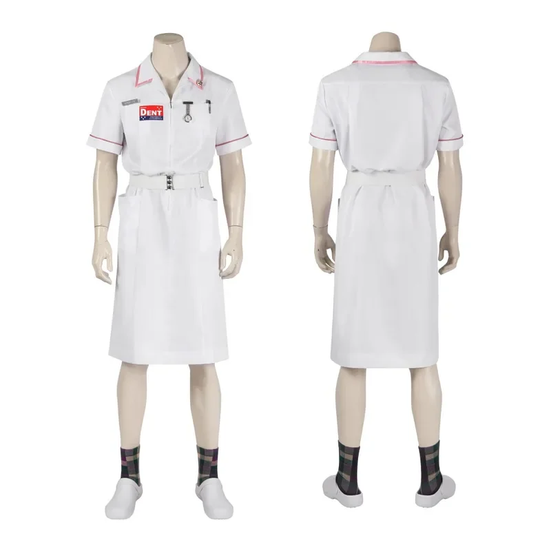 

FC6Disguise Jack Nurse Suit Joker Nurse Cosplay Costumes with Accessories Outfit@FC8！