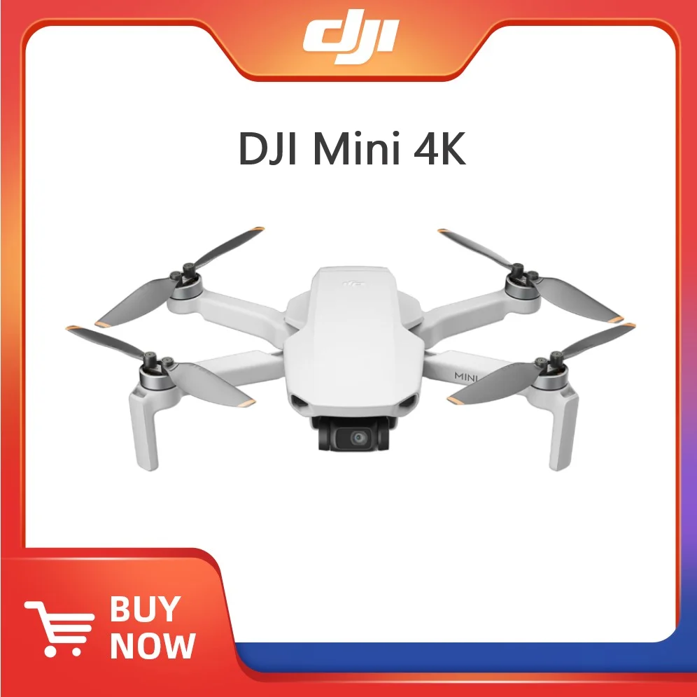 DJI Mini 4K โดรนถ่ายภาพความละเอียดสูง พร้อมกล้อง GPS สำหรับนักถ่ายภาพมืออาชีพ