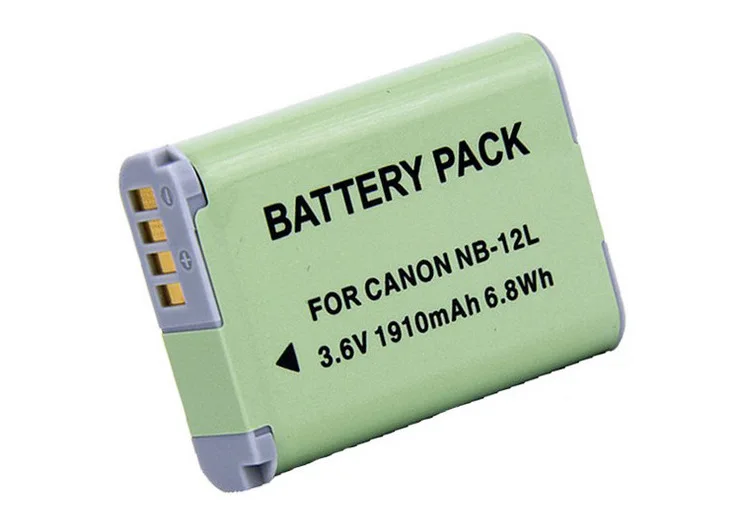 NB-12L NB12L NB 12L Li-ion Battery For Canon Legria Mini X, N100,G1 X Mark II Digital Camera Battery USB Battery Charger