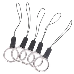 5Pcs 10CM High Quality Mobile Phone Finger Ring Holder Lanyard Fashion Smartphone Strap Cell Phone Accessory