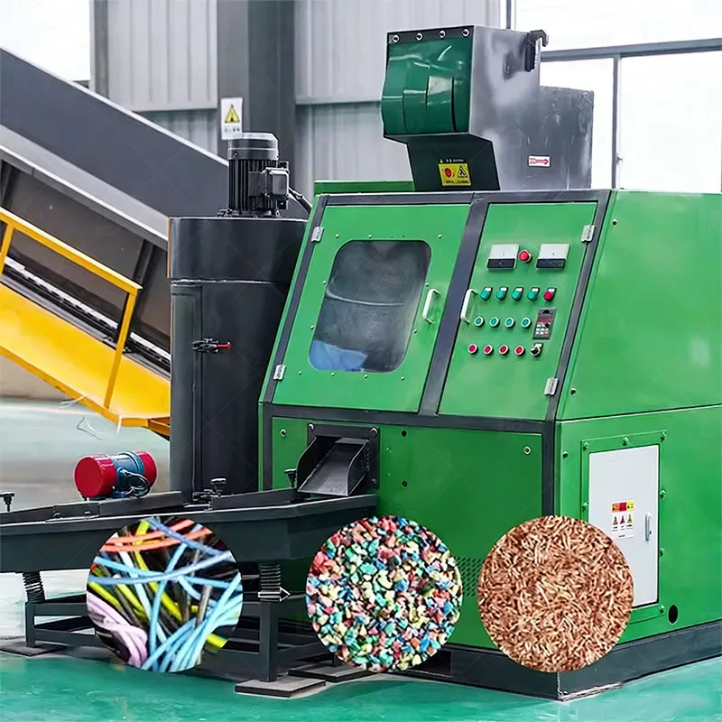 Copper Granulator Cable Wire Scrap Copper Recycling Machine Waste Copper Wire Cable Granulation Recycling Equipment