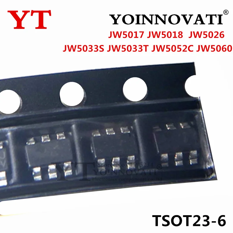 10PCS New and Original JW5017 JW5018  JW5026 JW5033S JW5052C JW5060T AP3771BK6TR-G1