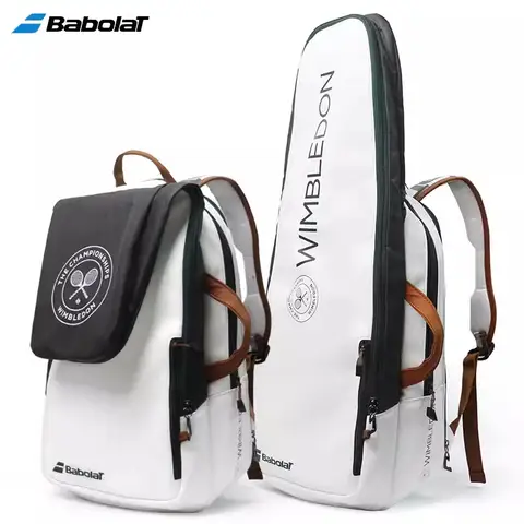 Original Babolat Tennisryggsäck Wimbledon PURE WIM Tennisväska 3 Tennisracketväska Separat Skofack Strandtennisväska 10 best sales väska strandtennis - №6