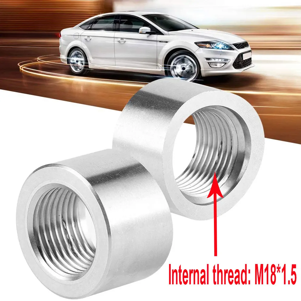 The Internal Thread Is M18x1.5 Stainless Steel Notched Oxygen Sensor Nut