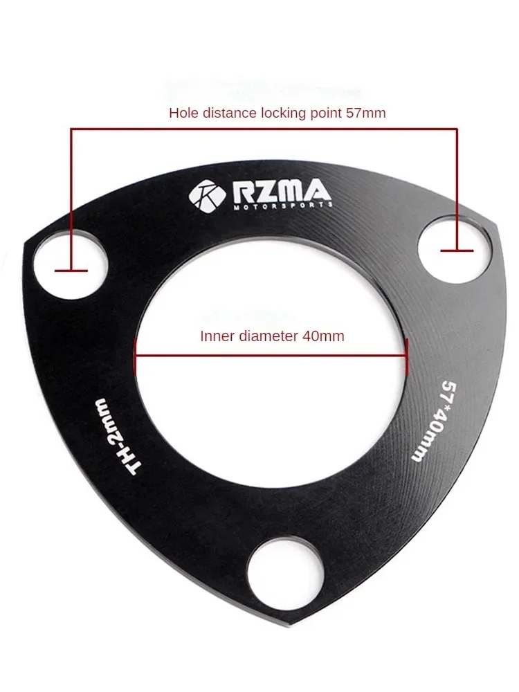 RZMA Triangle Laylo Flange No. 9 Electric Vehicle 3 Hole 5.7 Hole Distance Upgraded Disc Brake Balance Adjustment