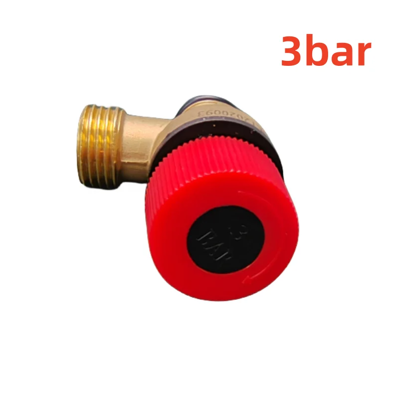 Brass Safety Valve Drain Relief Switch for Solar Water Heater Male for Gas Water Heaters Exhaust Valve Pressure Relief Valve