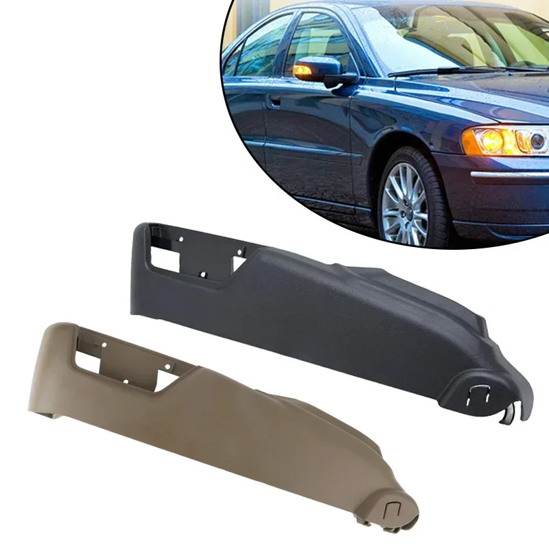Car Front Seat Left Side Switch Panel Trim Cover Seats Protections Plastic For Volvo S60 S80 V70 XC70 XC90 Auto Interior Parts