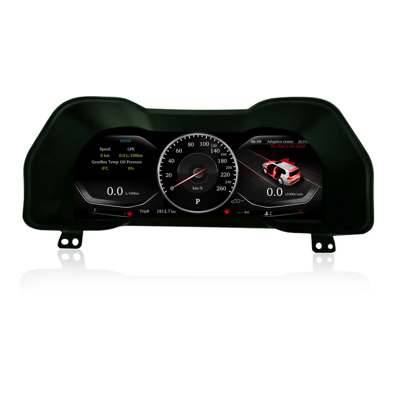 KANOR 12.3'' LCD Digital Cluster Speedometer for    4runner Digital Virtual Cockpit 2014 2015 2016 2017 2018 2019 2020