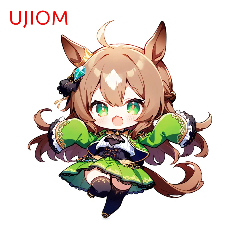UJIOM Satono Diamond Furry Girl Wandaufkleber, interessanter Kühlschrank, Aquaflask, Kinderzimmer-Aufkleber, wasserfestes Vinyl, Heimdekoration