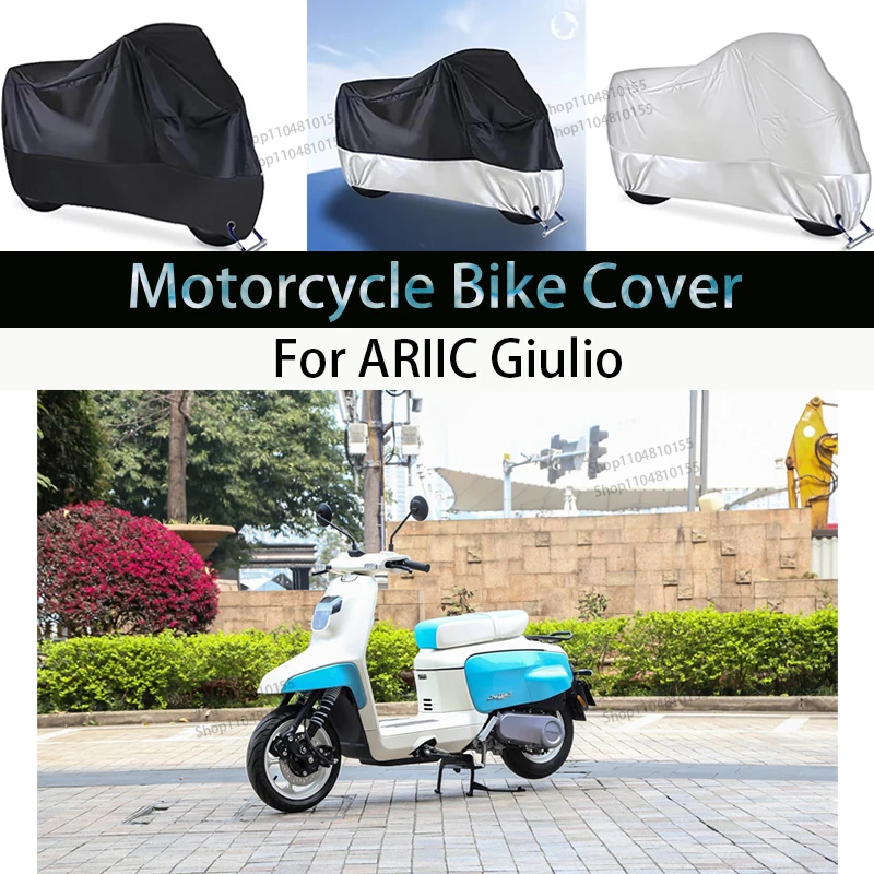 

For ARIIC Giulio Motorcycle Cover Moto Rain Cover Waterproof Dustproof UV Cover Coat Indoor Outdoor Motorbike Scooter Cover