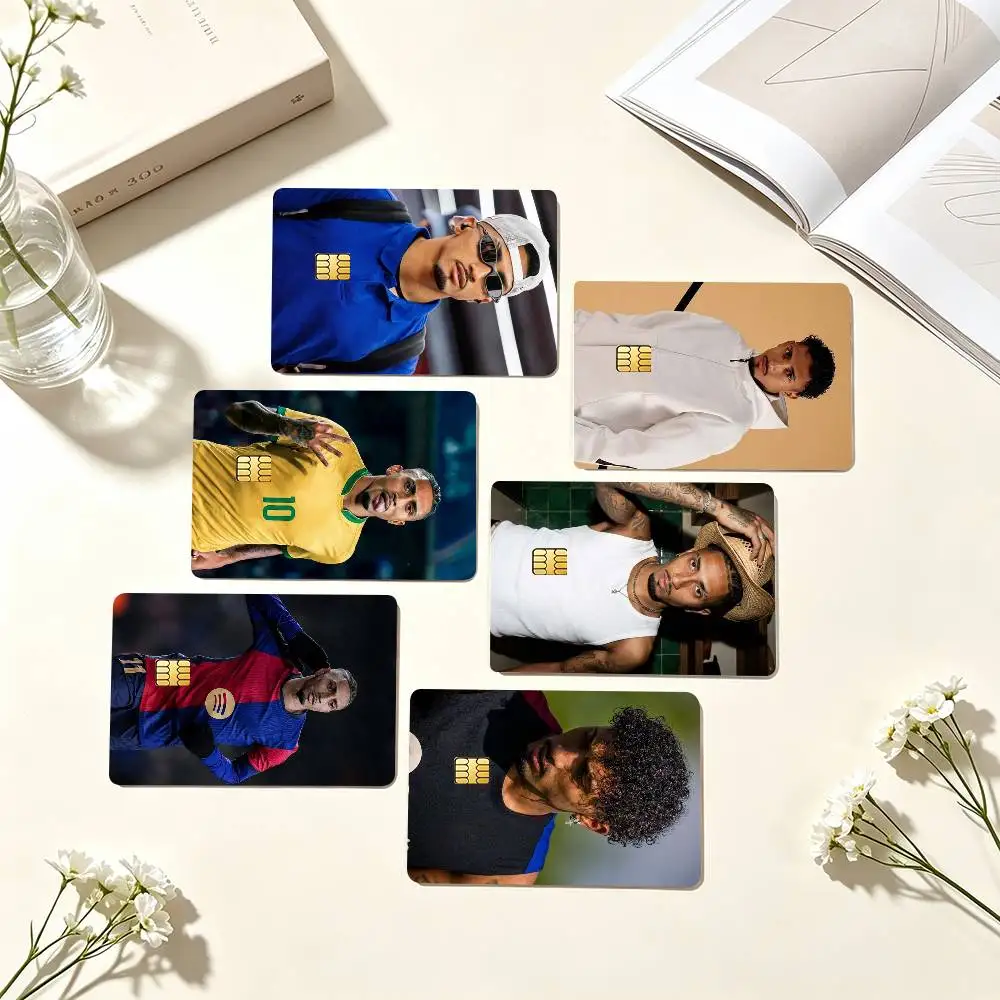 R-Raphinha Football Player Credit Card HD Stickers Small Chip Waterproof Sticker Game Card Decal Gift