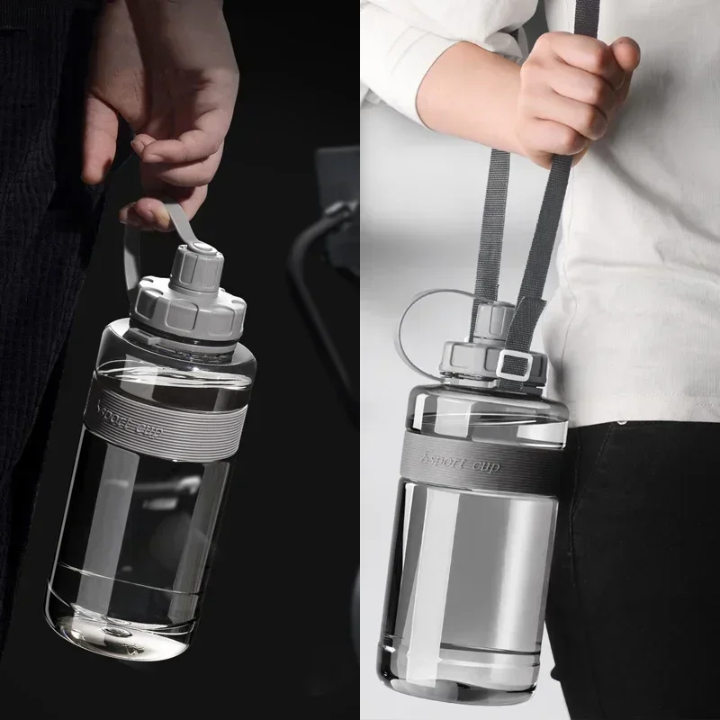 2 Liter Big Water Bottle with Straw 2L/1.5L/1L/0.6L Large Capacity School  Gym Sports Drinking Bottles BPA Free Fitness - AliExpress 15