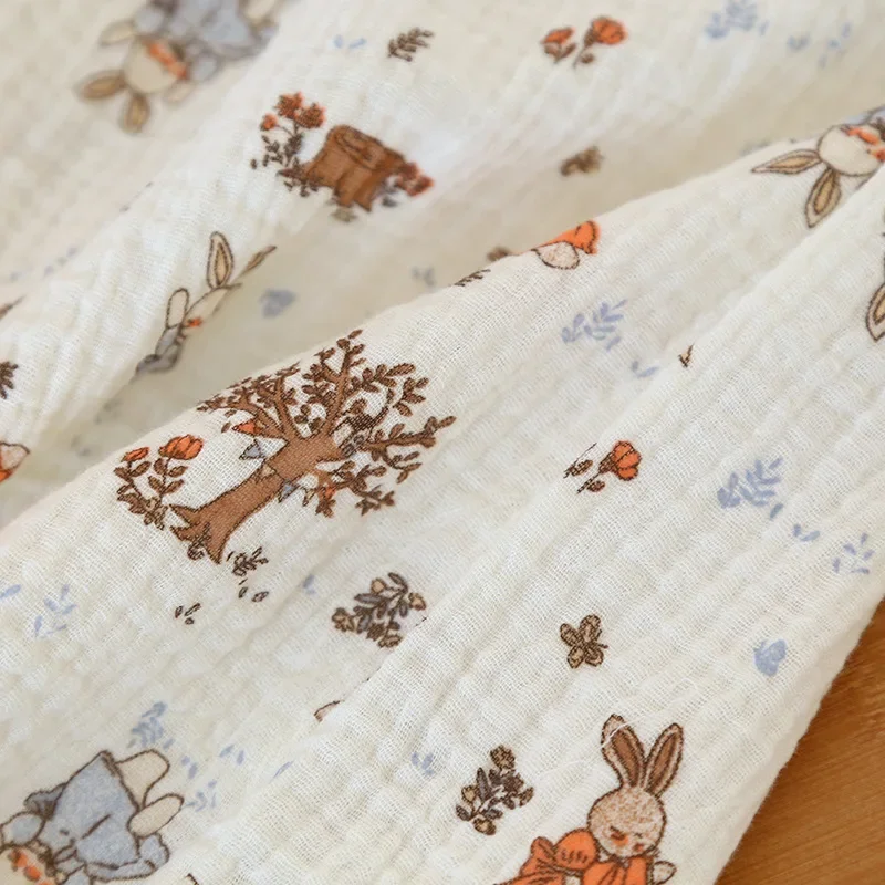 2025 新しい夏の女性のパジャマセット綿 100% クレープ大半袖ショーツツーピースホーム服パジャマレディース