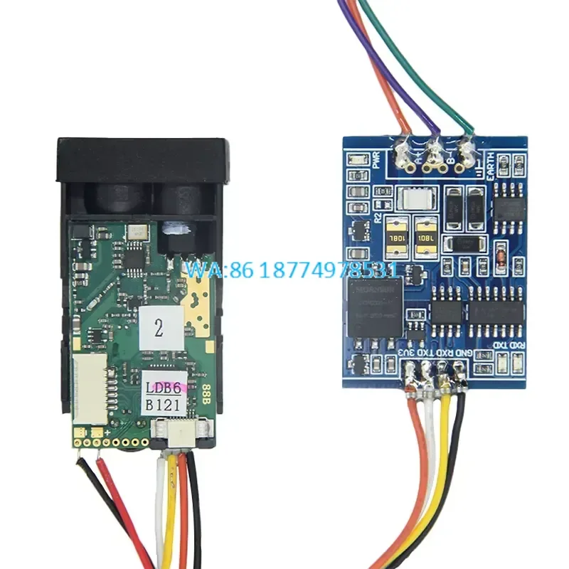 Wmwmnu for Electronic IR 40m Long Range Distance Measuring Module RS485 Serial Port