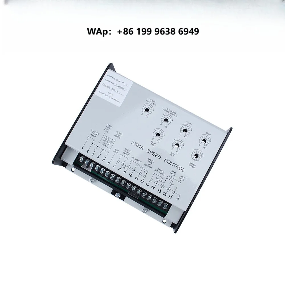 High Quality 2301A Metal Speed Controller 9907-014 Load Sharing  Generator Power Woodward Generator Parts Accessories