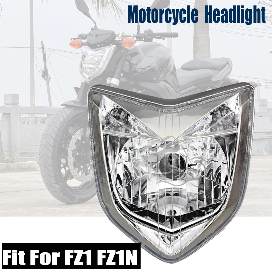 Fit For 2006 - 2015 YAMAHA FZ1 Fazer FZ1N Motorcycle Headlight Assembly Headlamp Front Light FZ-1N 2007 2008 2009 2010 2012 13