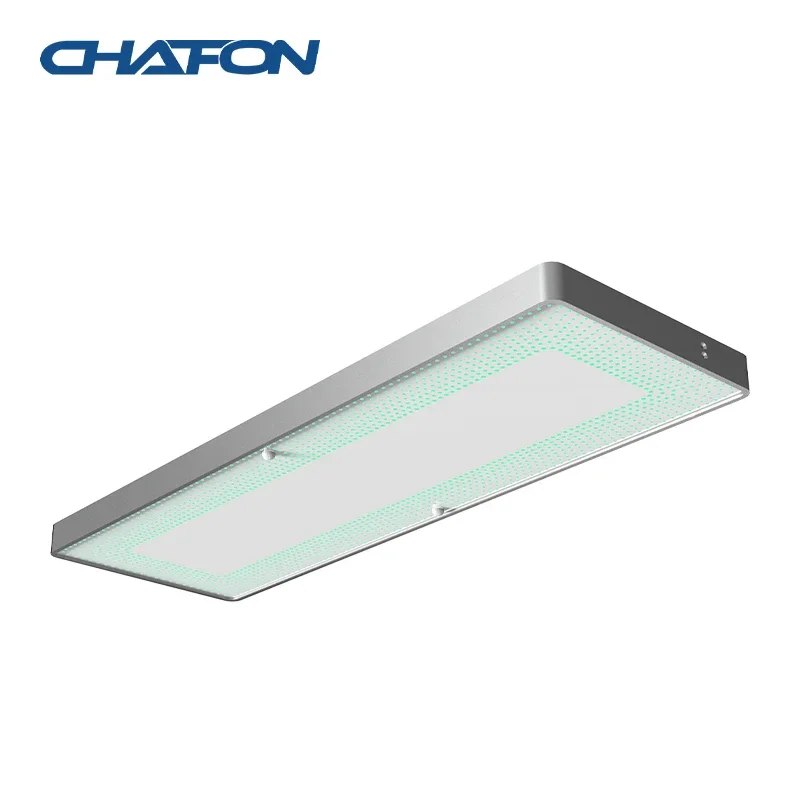 CHAFON RS232/RJ45 Interface Long Range Reader With EAS Alarm Uhf Rfid Gate Reader For Library Management