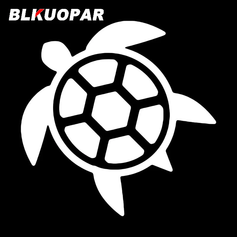 BLKUOPAR Sea Turtle Water Animals Car Stickers Waterproof Sunscreen Decal Creative Personality Motorcycle Bumper Car Styling