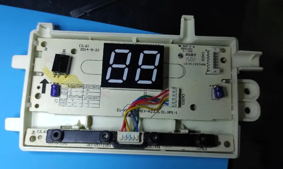 New Midea Display Signal Receiving Board EU-KFR25G/N1Y-R23 17122000A02488 17122000A01977 CE-KFR26G/N1Y-12F13