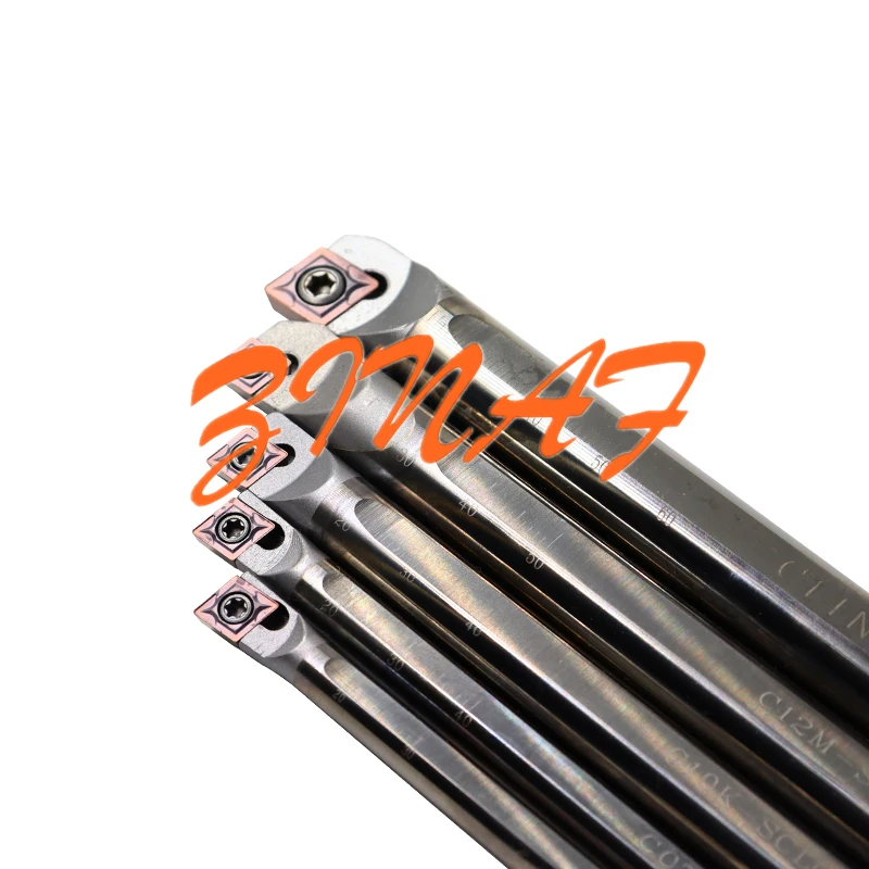 Utensili di alesatura in metallo duro SCLCR SCKCR per CCMT CCGT09T3, barra di taglio in acciaio al tungsteno antiurto, utensili di tornitura interni tornio meccanico