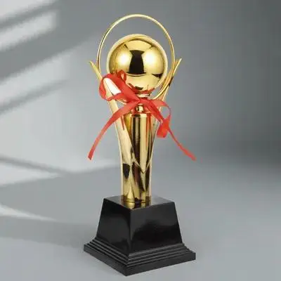 Golden Metal Trophy Cup for Students, Sports Events, Competitions, Parties – Award Prize or Teaching Gift