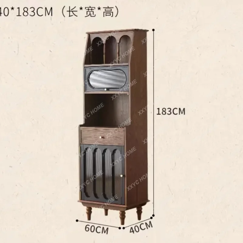 

Hwine cabinet, simple living room, storage integrated storage cabinet, wall-to-wall dining side, small apartment kitchen,