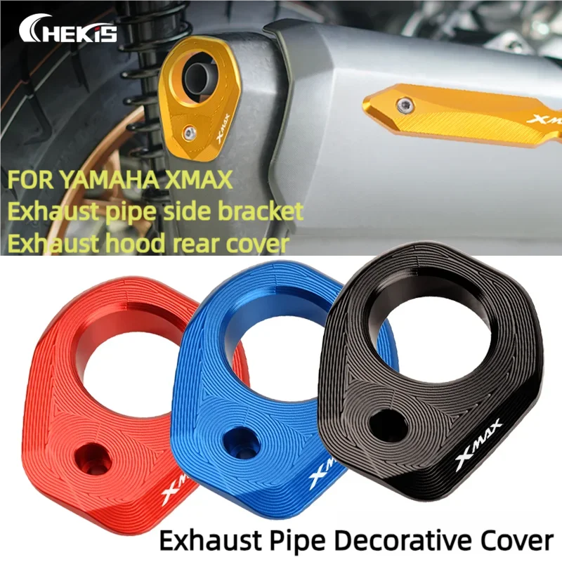 

Chekis Is Suitable for Yamaha 2018-2024 Xmax300/250 Modified Exhaust Pipe Tail Protective Cover Exhaust Tail Cover Protection Exhaust Pipe Side Anti-Collision Bracket Anti-Friction Side Strip