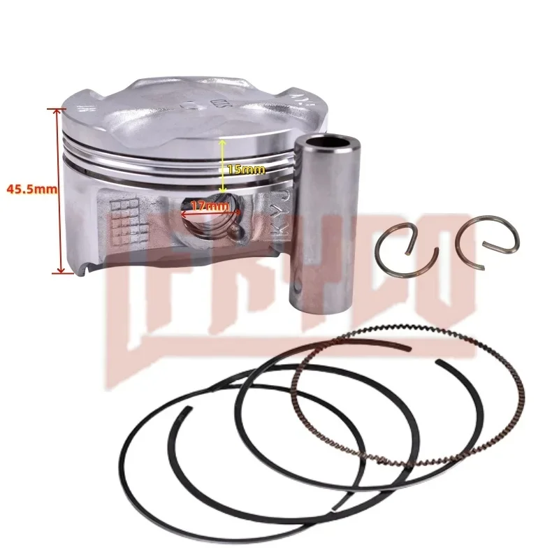 

Engine Parts 76mm for Honda CBR250i CBR300 CBR250R CBR 250CC 300 R CBF300N CB300F CMX300-A 1310-KYJ-305 Piston Rings Pin Kit Set