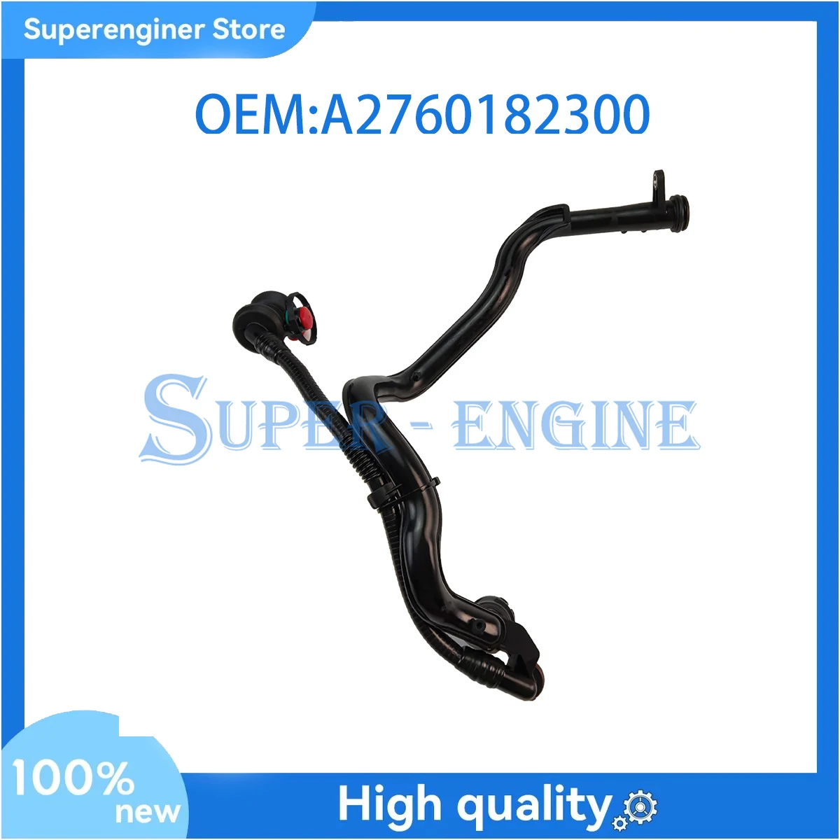 

1PCS Brand New Exhaust Hose Car Engine Bleed Hose A2760182300 2760182300 For Mercedes Benz C W205 Vent Line