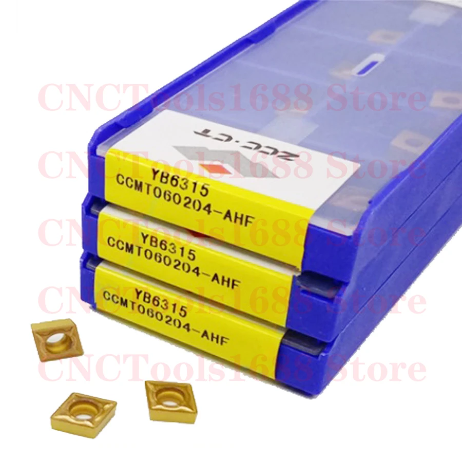 Inserções de Zcc.ct Ccmt Inserção do Carboneto Ccmt060204 Ccmt09t304 Ccmt09t308 Ccmt120404 Ccmt120408-ahf Yb6315