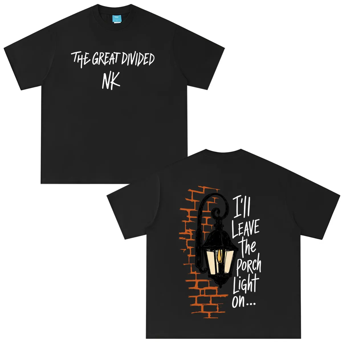 Noah Kahan The Great Divide Tour 2026 Merch T-shirt Men Women Fashion T-shirt Loose Casual Cotton Hip-hop Short-sleeved T-shirts