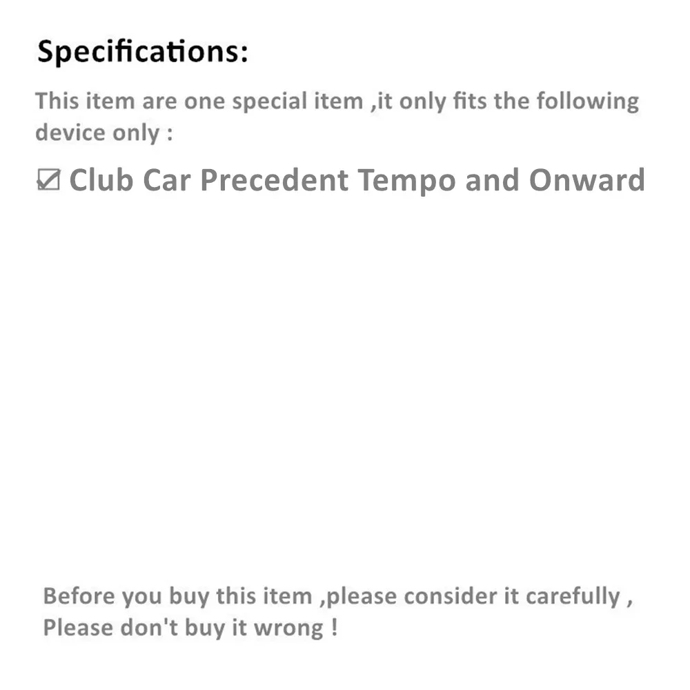 JayCreer-Golf Cart Ice Cooler for Club Car Precedent,Tempo and Onward