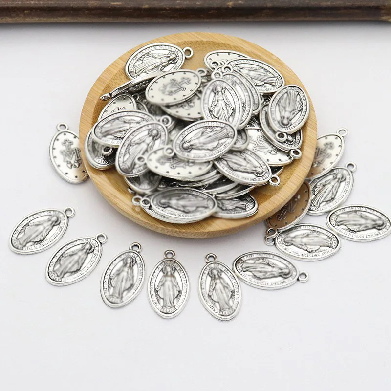 

Cross-border source DIY metal jewelry accessories waist chain necklace bracelet oval rosary pendant pendant pendant decoration