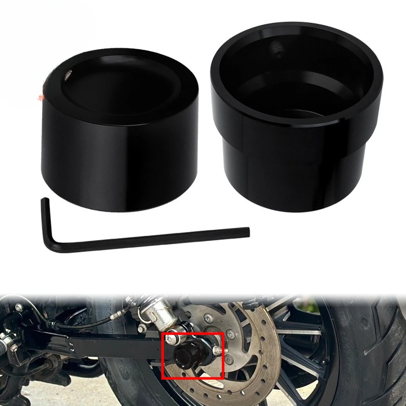 Suitable for Motorcycle Accessories XL883 1200 Modified Wheel Axle Rear Axle Screw Dust Cover