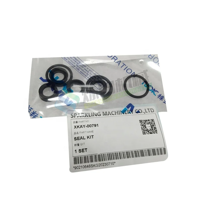 SKGM XKAY-00791 R110-7 R140W-7 Excavator Spare Parts Control Lever Seal Kit XKAY-00791