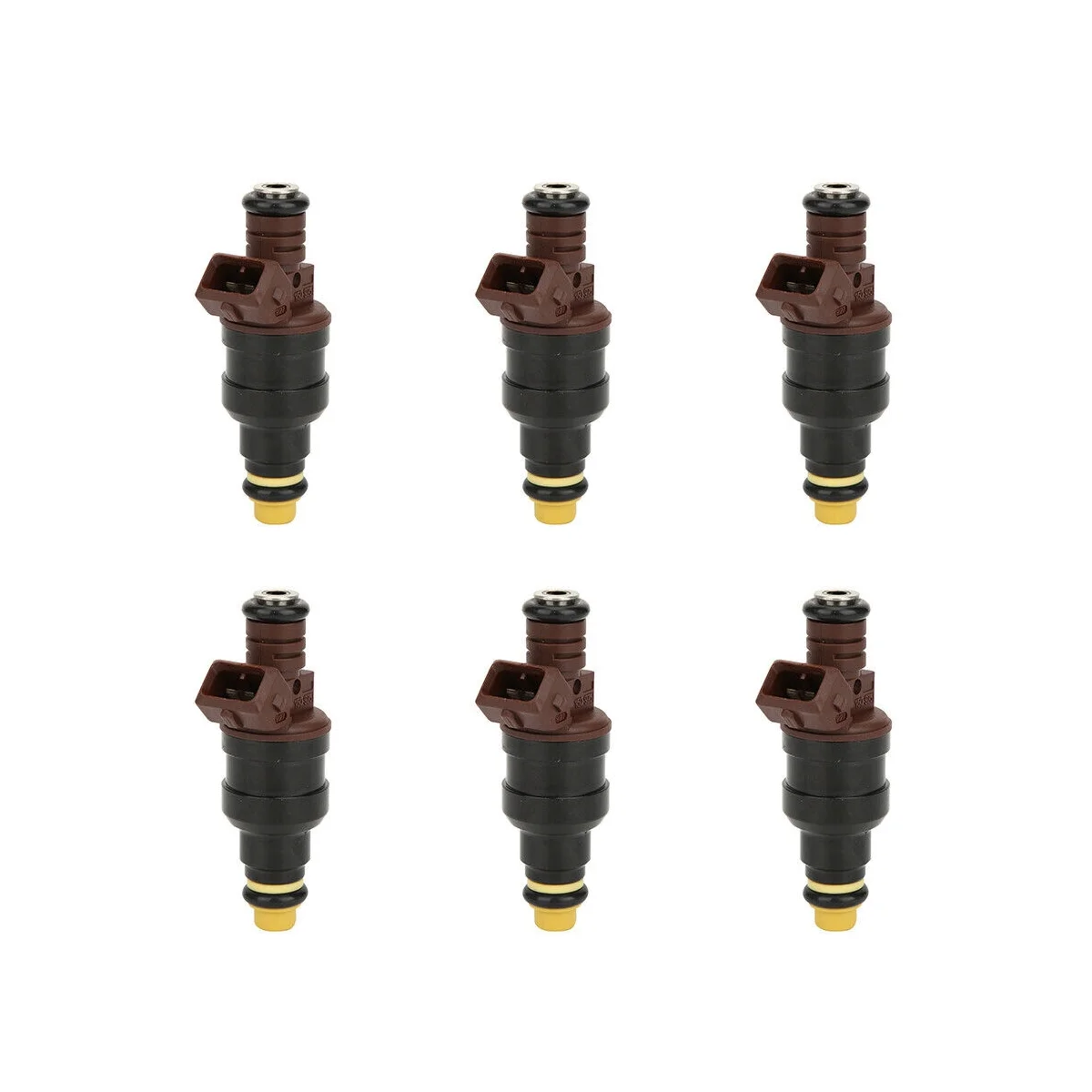 6Pcs Fuel Injector Nozzle 0280150975 for Chevrolet C-K OMEGA S10 BLAZER SILVERADO 4.1 Fiat UNO 1.4