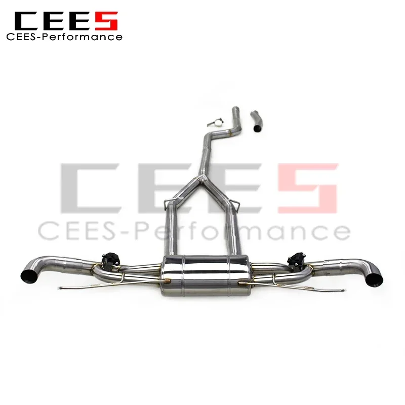 

CEES Valvetronic Catback выхлопной глушитель в сборе для BMW X7 B58 3,0 T G07 2019-2024 качественная выхлопная спортивная система из нержавеющей стали