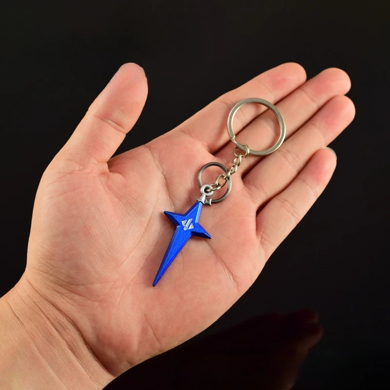 ‌ 6 cm/2.36in Delta Force Polaris Sleutelhanger Games Merchandise wapens Modellen Cool Rugzak Hangers Metalen Ambachtelijke Ornamenten Speelgoed Geschenken