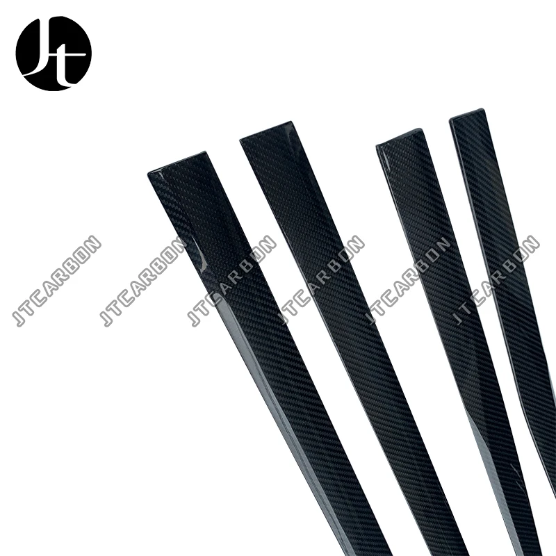 شرائط تزيين السيارة من ألياف الكربون الحقيقية لامبورغيني أوروس حامي الباب قطاع الديكور زخارف قولبة السيارة