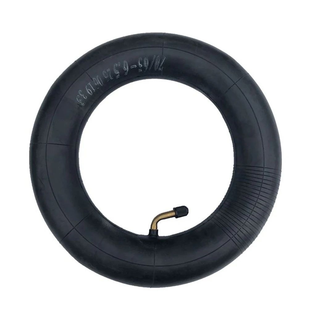 Sporting Scooter Inner Tube Inner Tube 10x2.70-6.5 45 90 Degree Valve 10 Inch Black For Electric Scooter Inner Tube